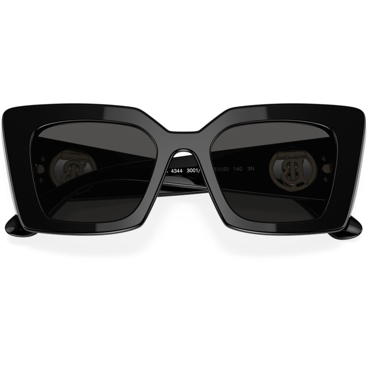 Womens Burberry DAISY BE4344 Sunglasses Dark Grey