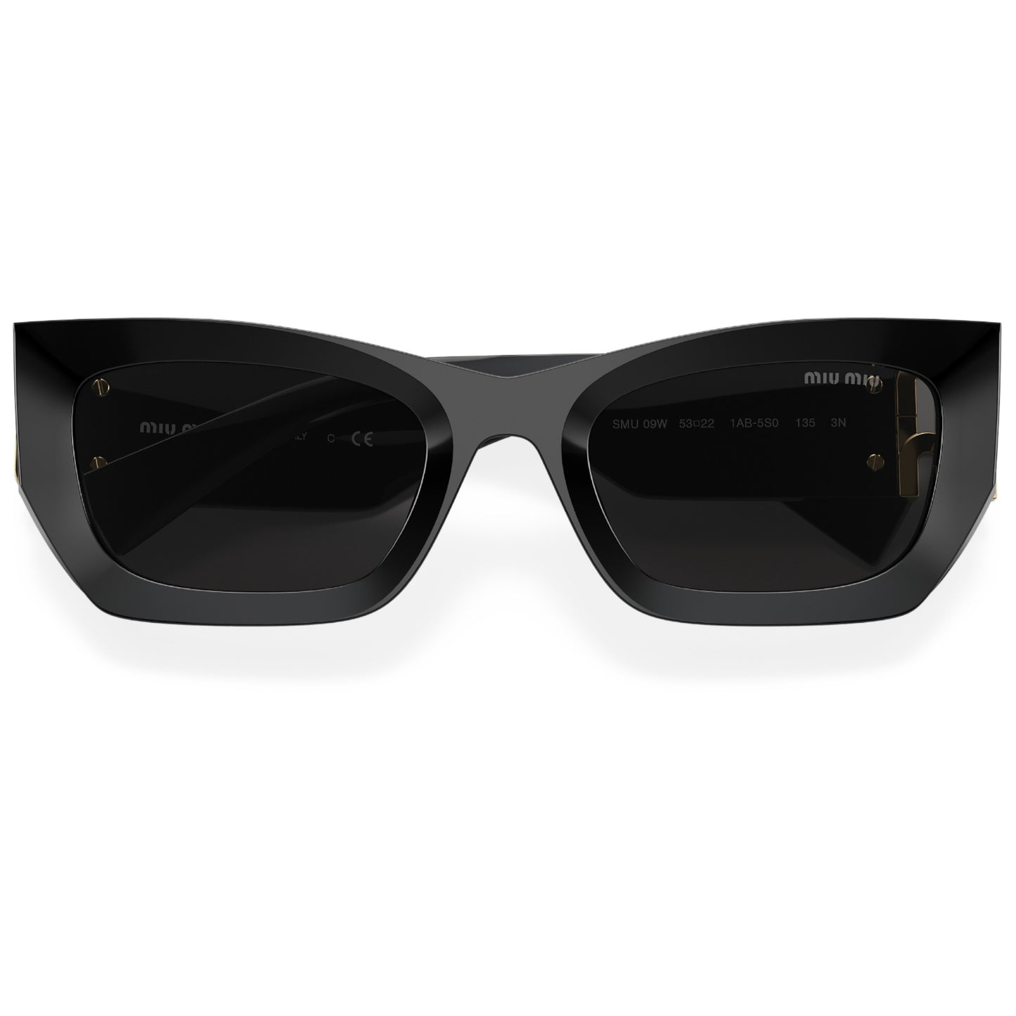 Womens Miu Miu SMU09WS Sunglasses Dark Grey