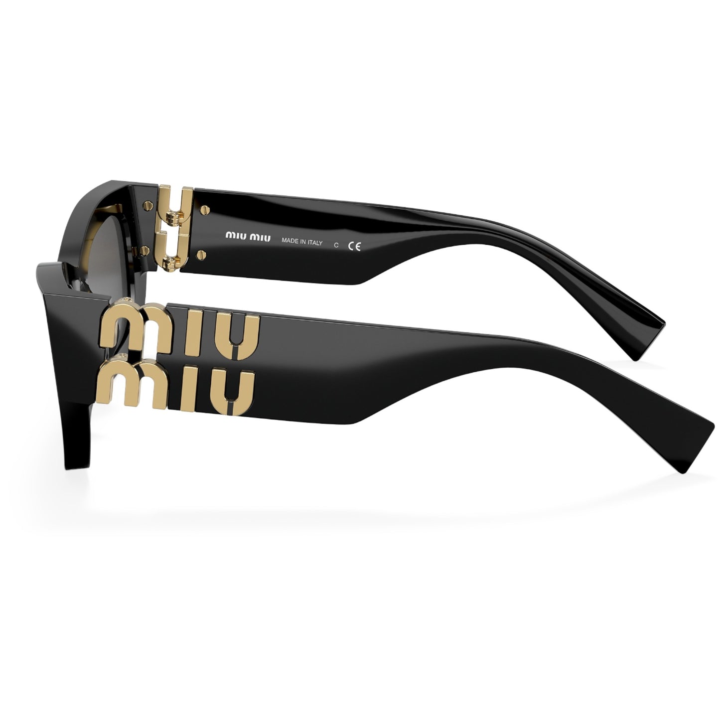Womens Miu Miu SMU09WS Sunglasses Dark Grey