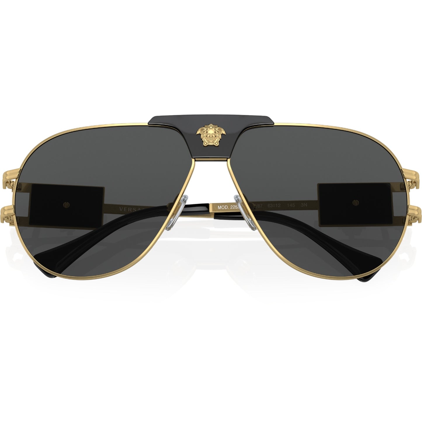 Mens Versace VE2252 Sunglasses Dark Grey