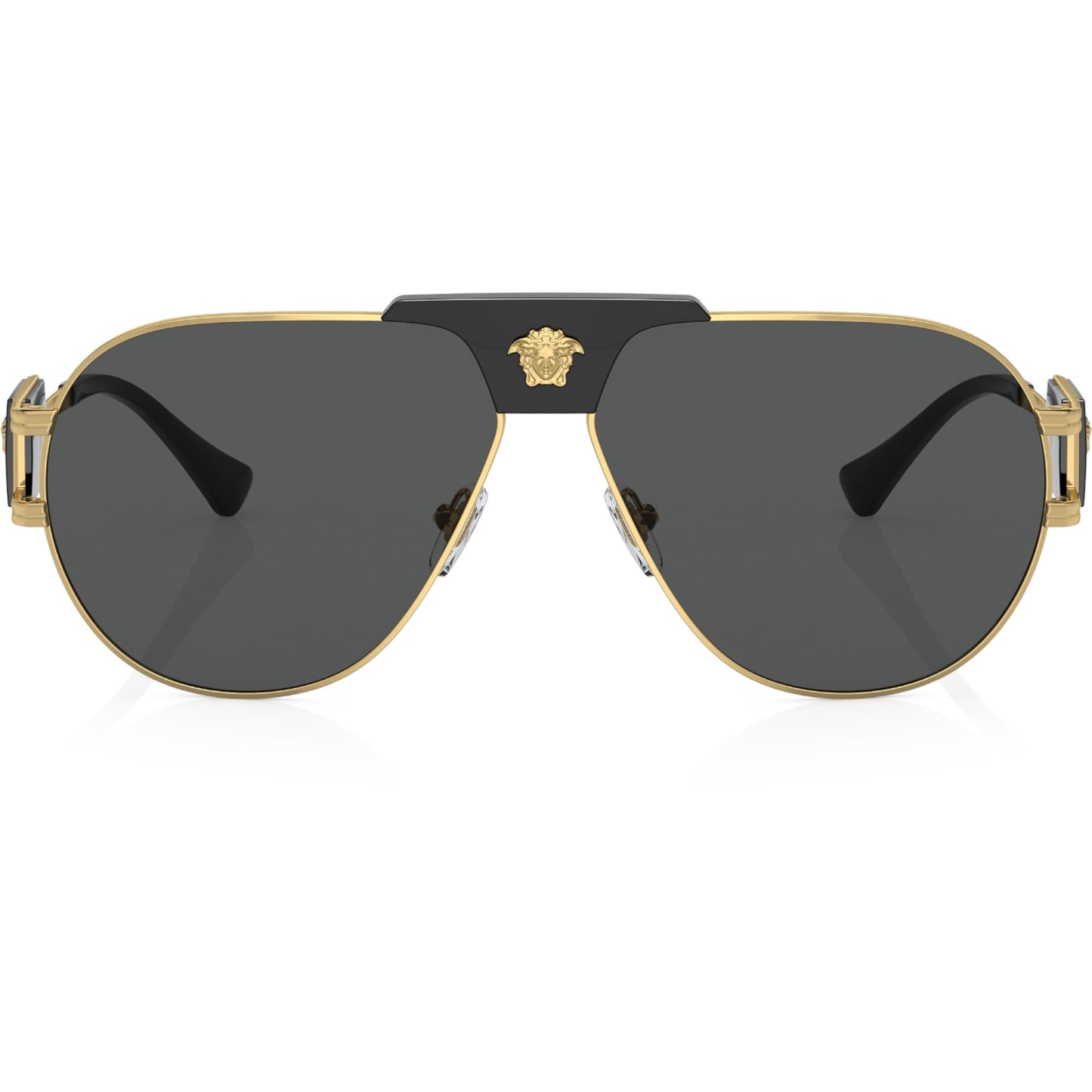 Mens Versace VE2252 Sunglasses Dark Grey
