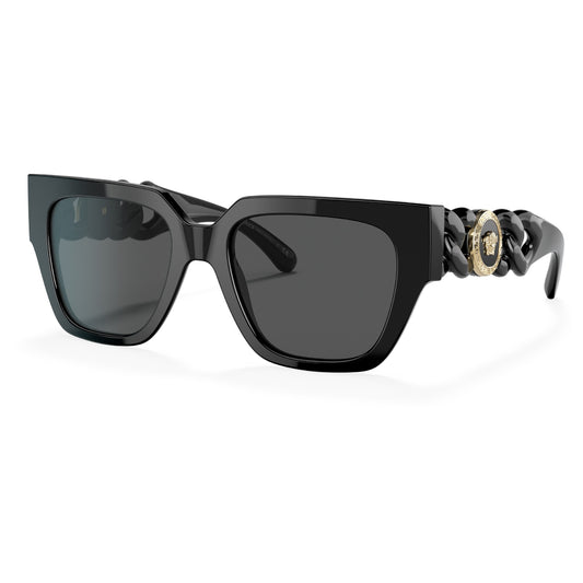 Womens Versace VE4409 Sunglasses Black/Grey