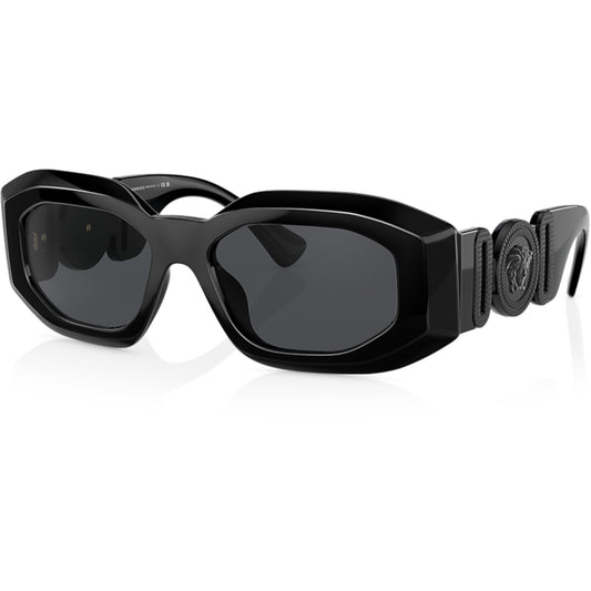 Mens Versace Rock Icons VE 4425U Sunglasses Dark Grey