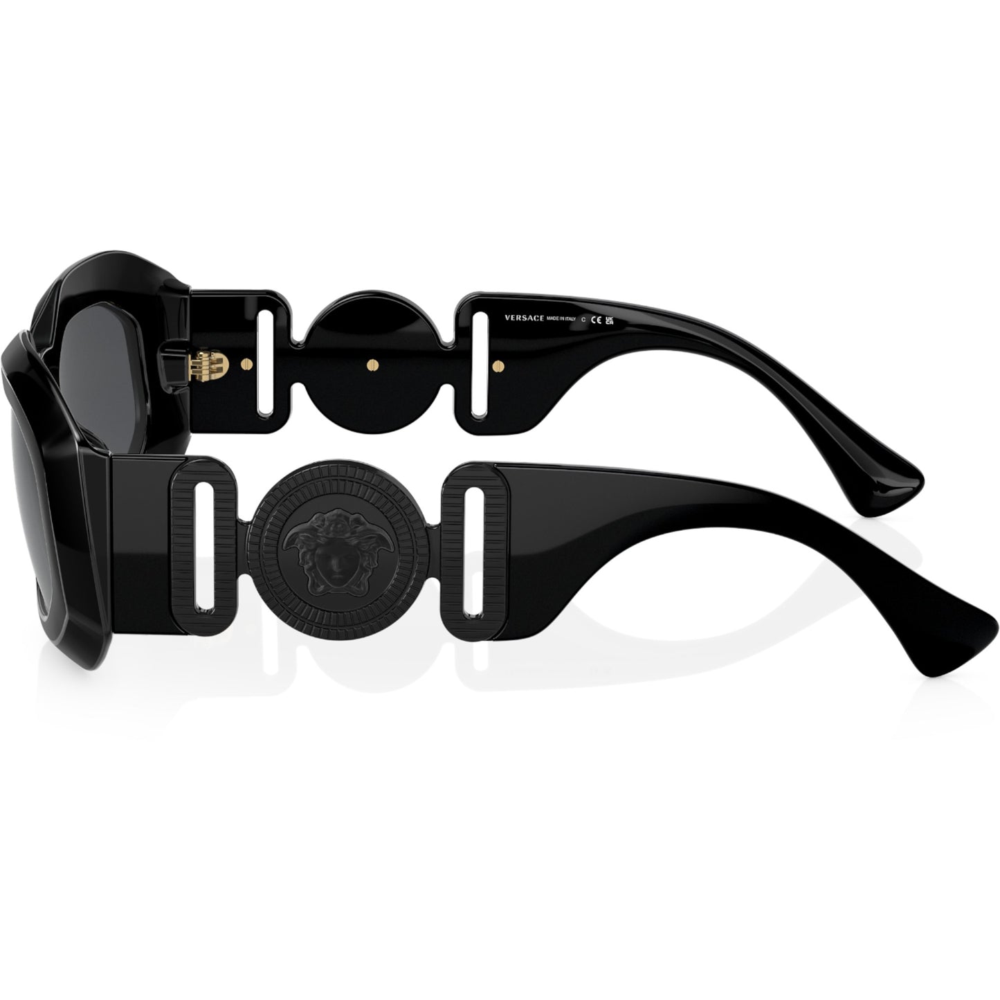 Mens Versace Rock Icons VE 4425U Sunglasses Dark Grey