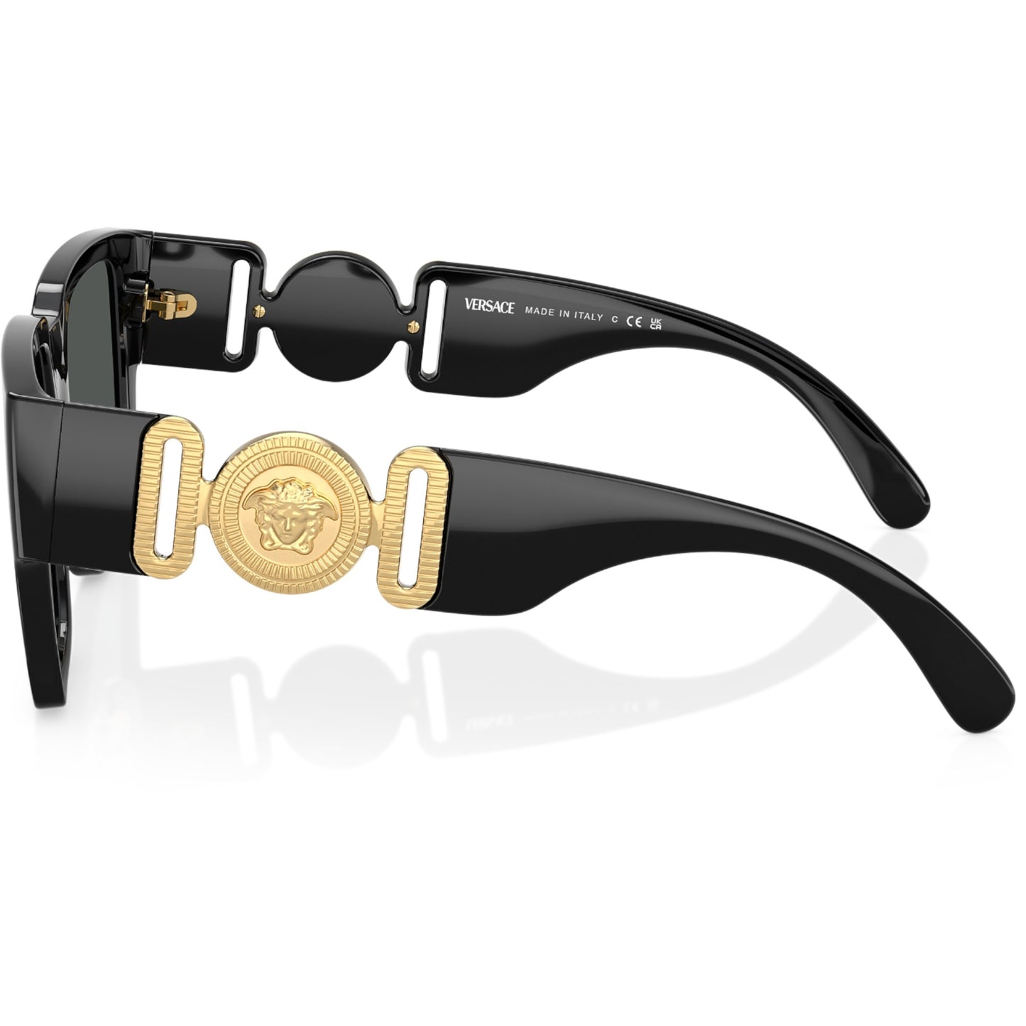 Mens Versace VE4483D Sunglasses Dark Grey