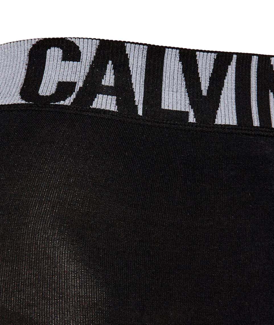 Womens Calvin Klein Slim Fit Pull On Leggings Black