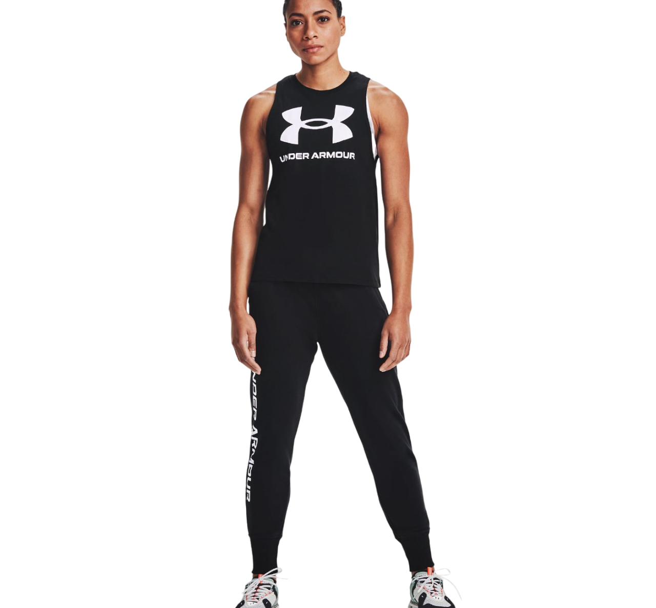 Womens Under Armour Live Sport Style Tank Top Black