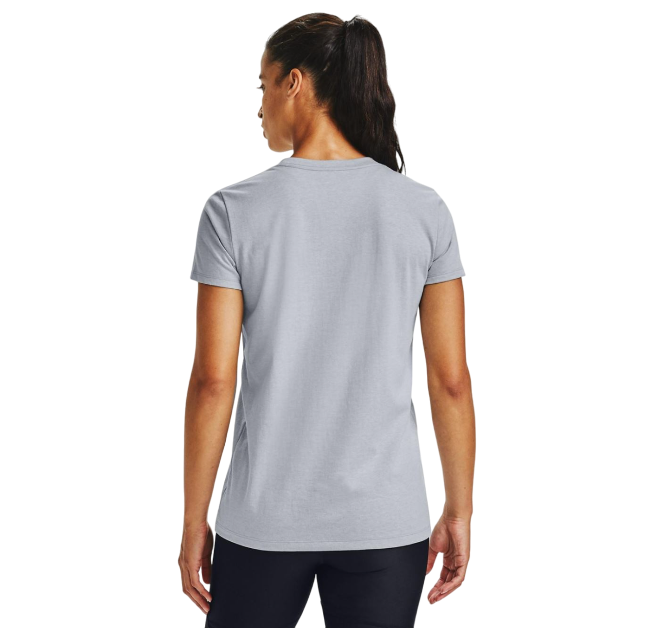 Womens Under Armour Sport Style Logo T-Shirt Grey