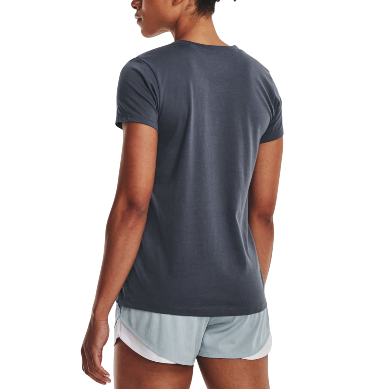 Womens Under Armour Sport Style Logo T-Shirt Charcoal
