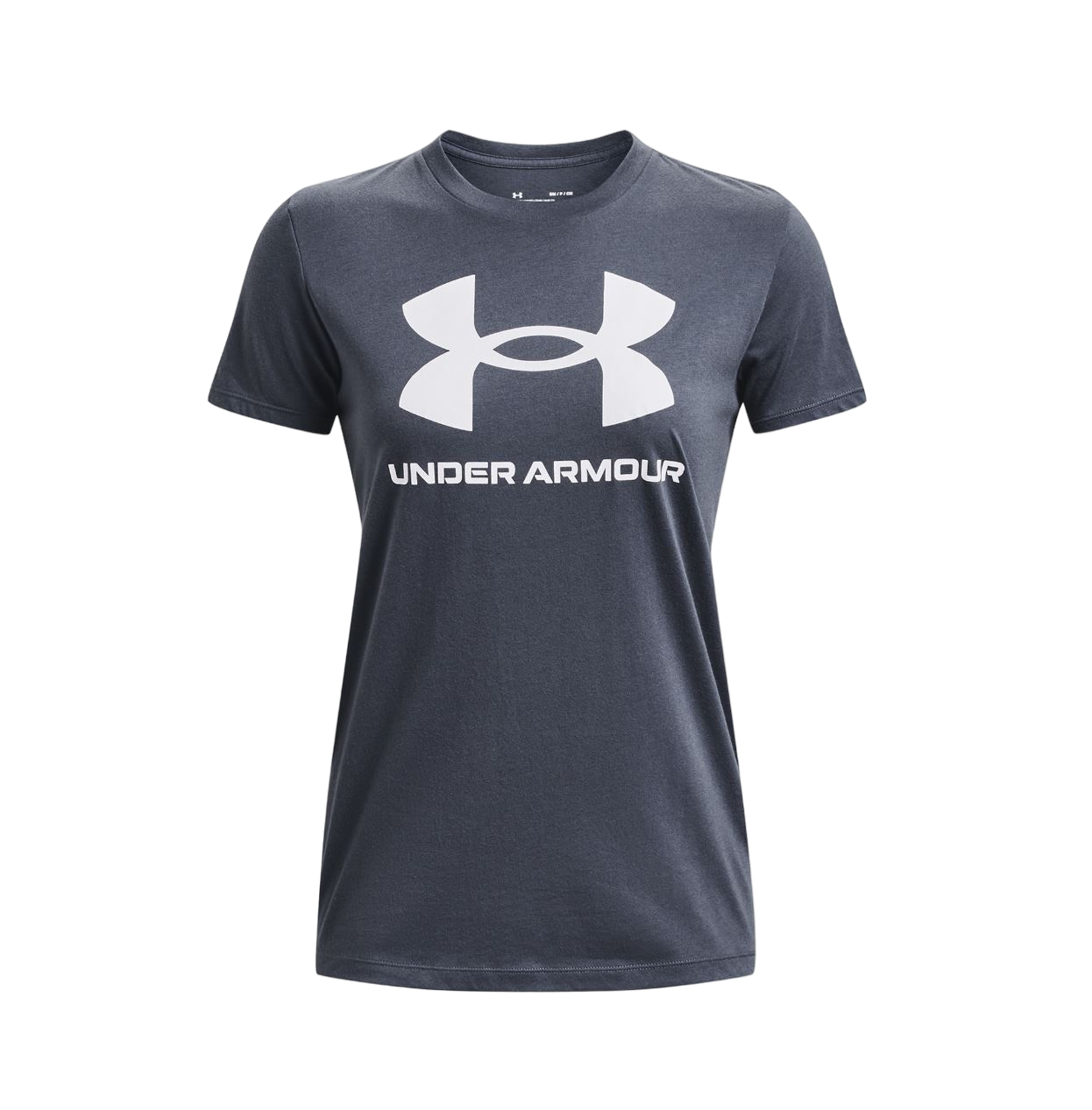 Womens Under Armour Sport Style Logo T-Shirt Charcoal