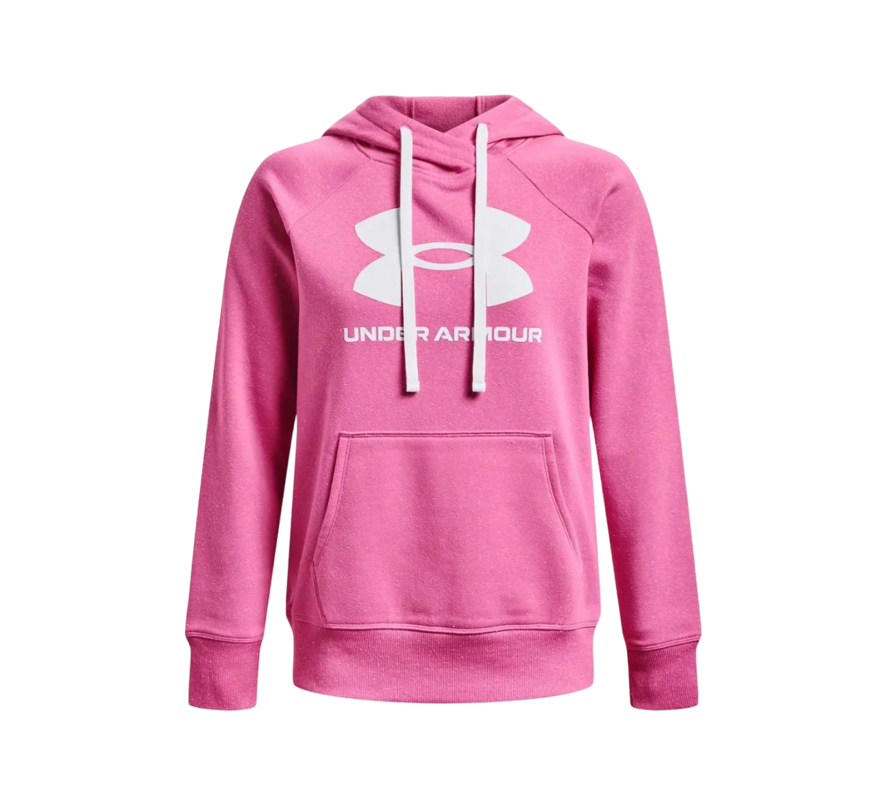 Womens Under Armour Rival Fleece Logo Hoodie Pink