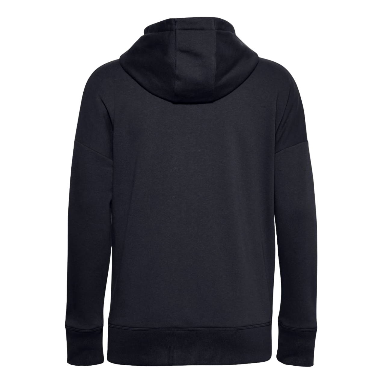 Womens Under Armour Rival Fleece Full Zip Hooded Hoodie Black