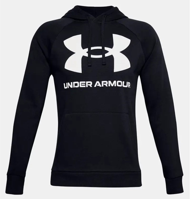 Mens Under Armour Rival Fleece Logo Hoodie Black