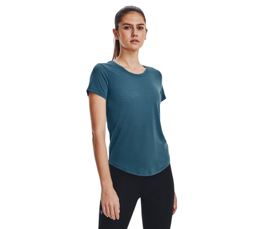Womens Under Armour Streaker T-Shirt Blue