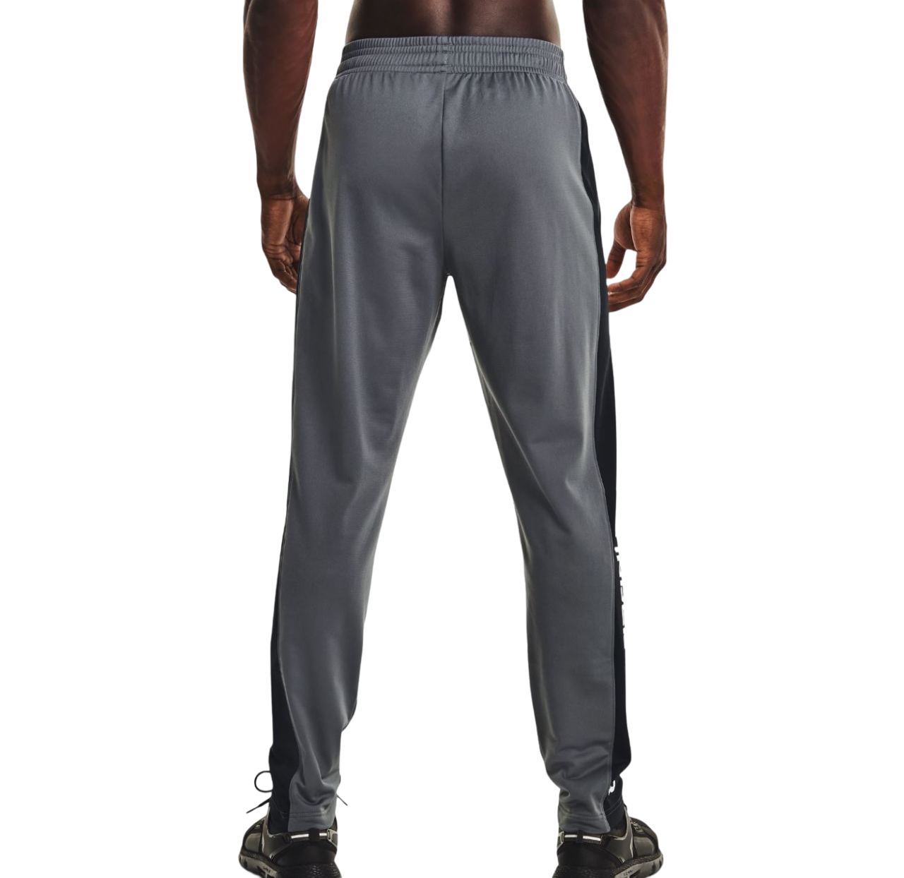 Mens Under Armour Brawler Joggers Trackies Grey/Black