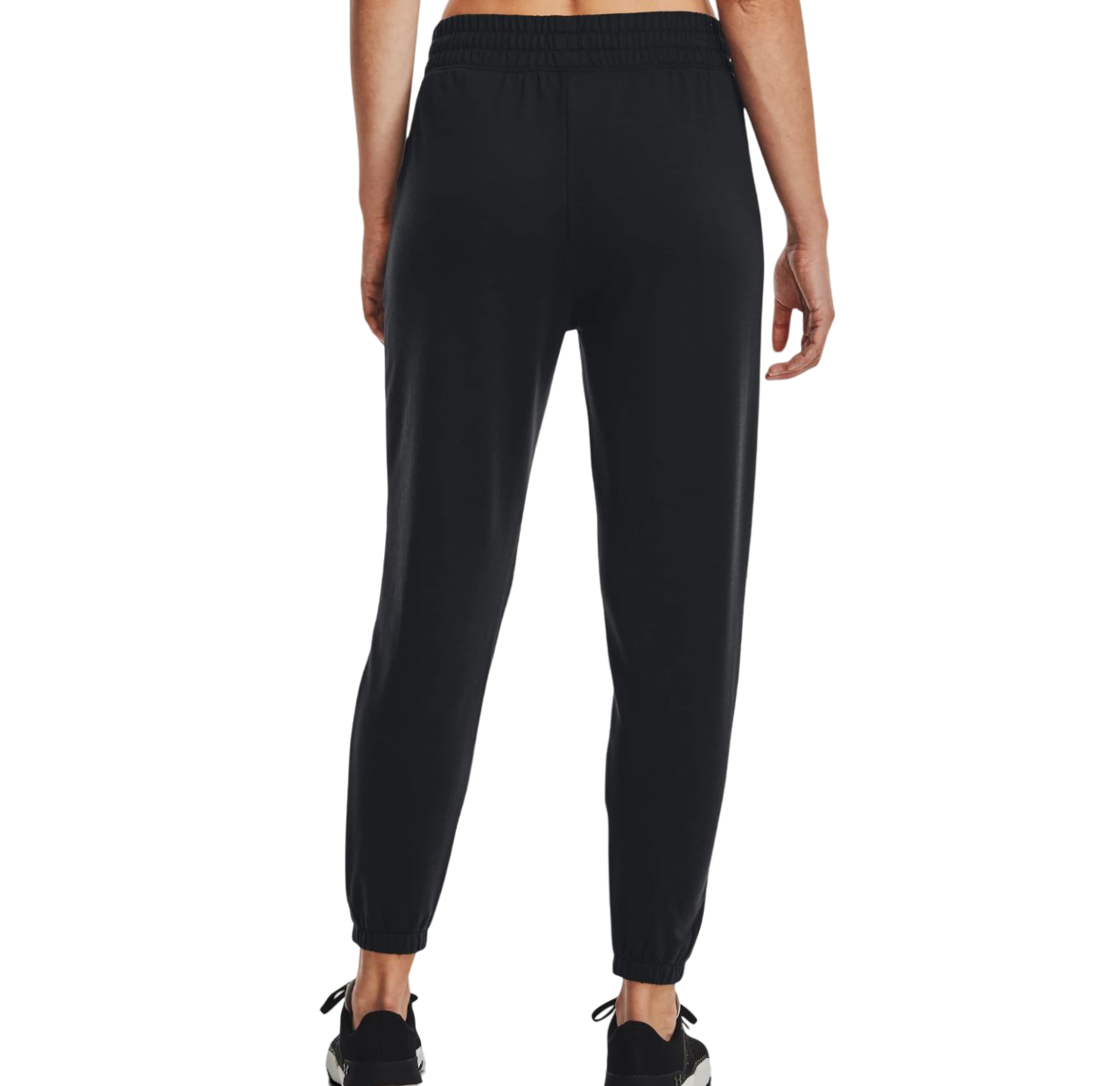 Womens Under Armour Rival Fleece Joggers Trackies Black