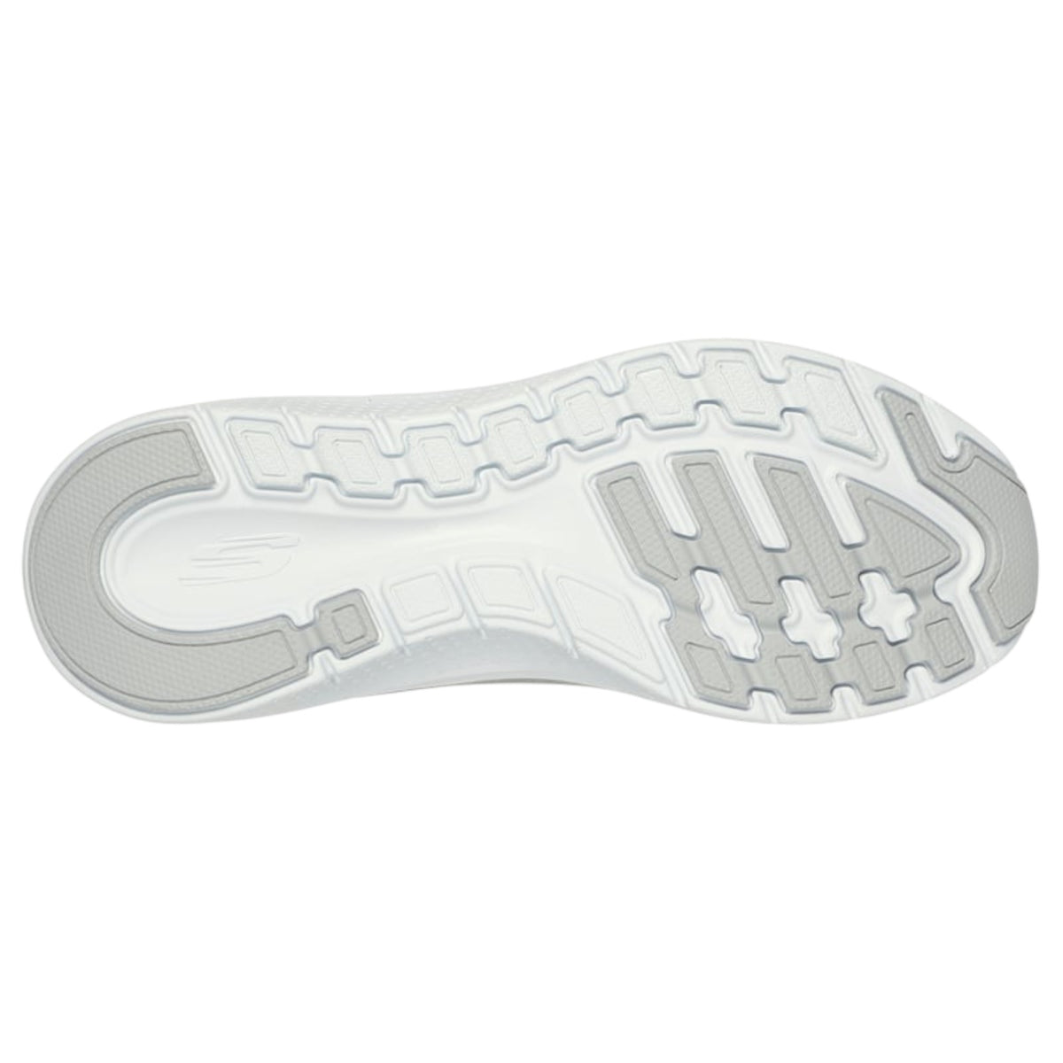 Womens Skechers Arch Fit 2.0 - Glow The Distance Shoes White/Silver