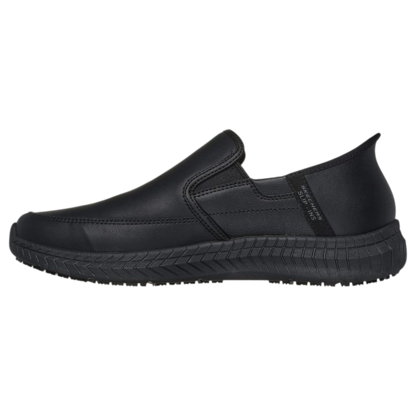 Mens Skechers Slip-Ins: Work: Russom Shoes Black