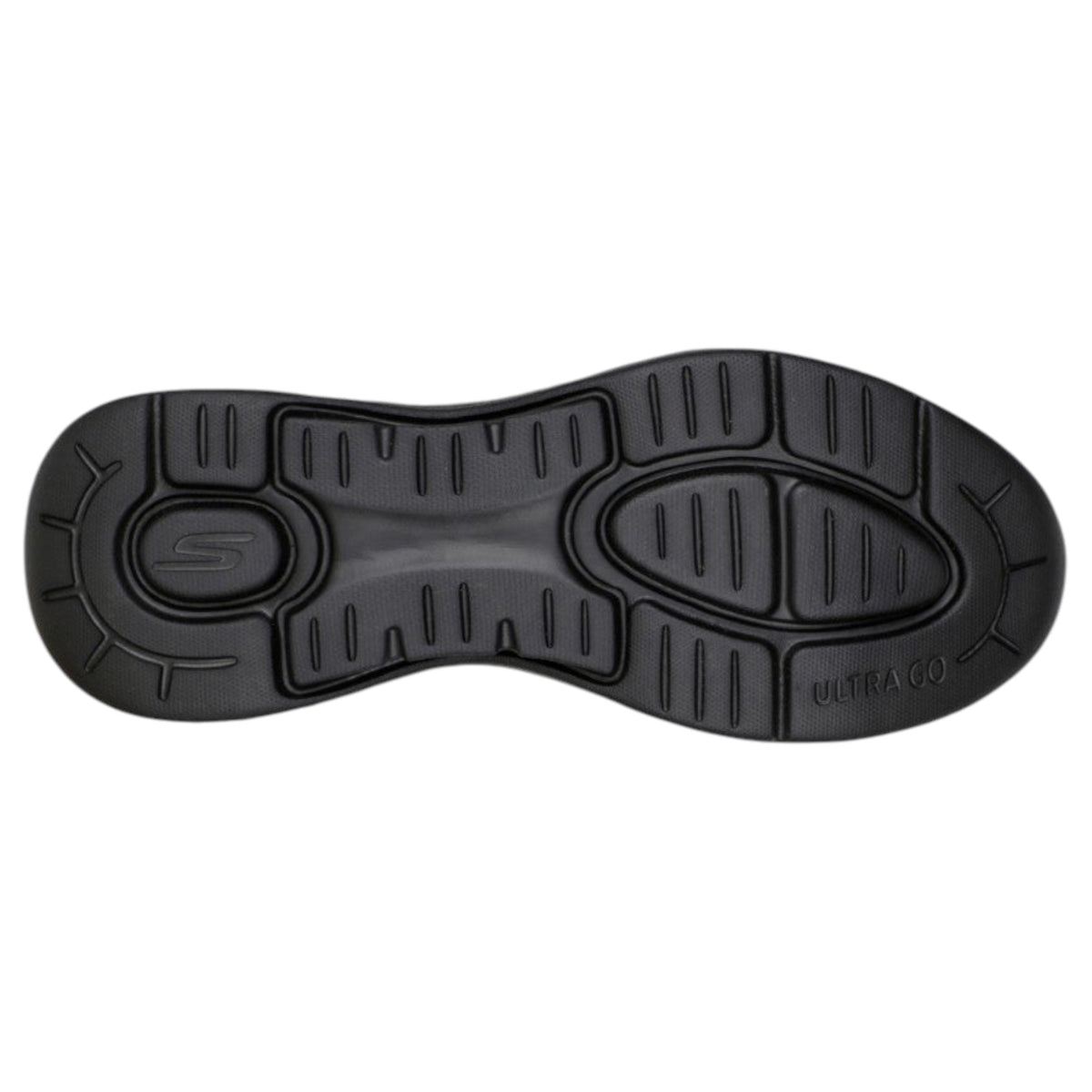 Mens Skechers Go Walk Arch Fit - Orion Black Sneaker Shoes