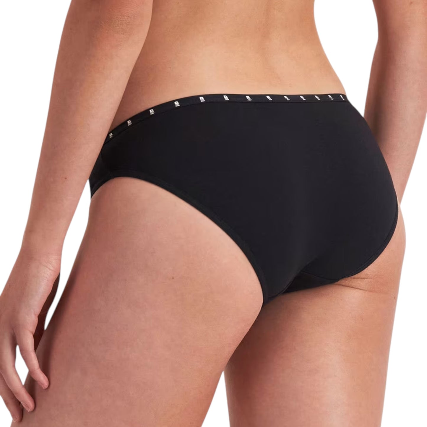2 Pack Womens Bonds Super ComSeamless Bikini Briefs Underwear Black/Nude