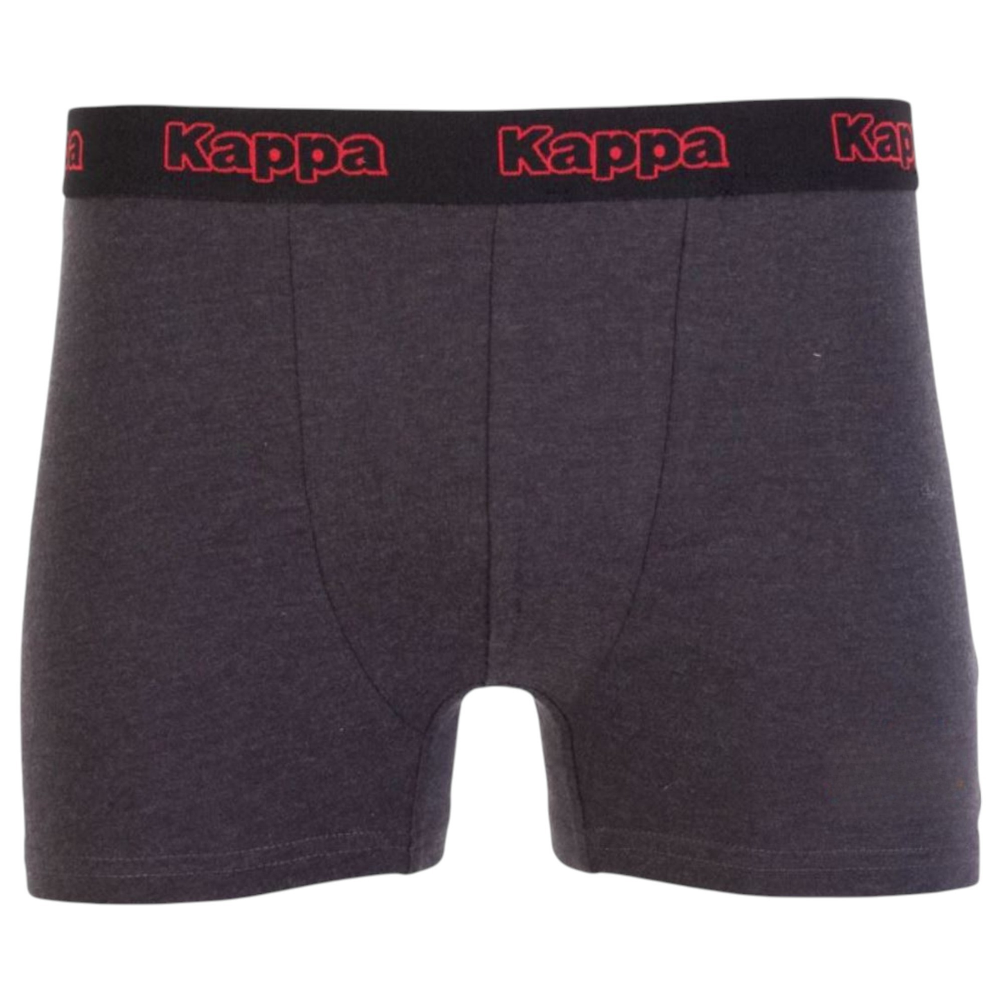 6 Pack Mens Kappa Boxers Trunks Underwear Anthracite/Grey