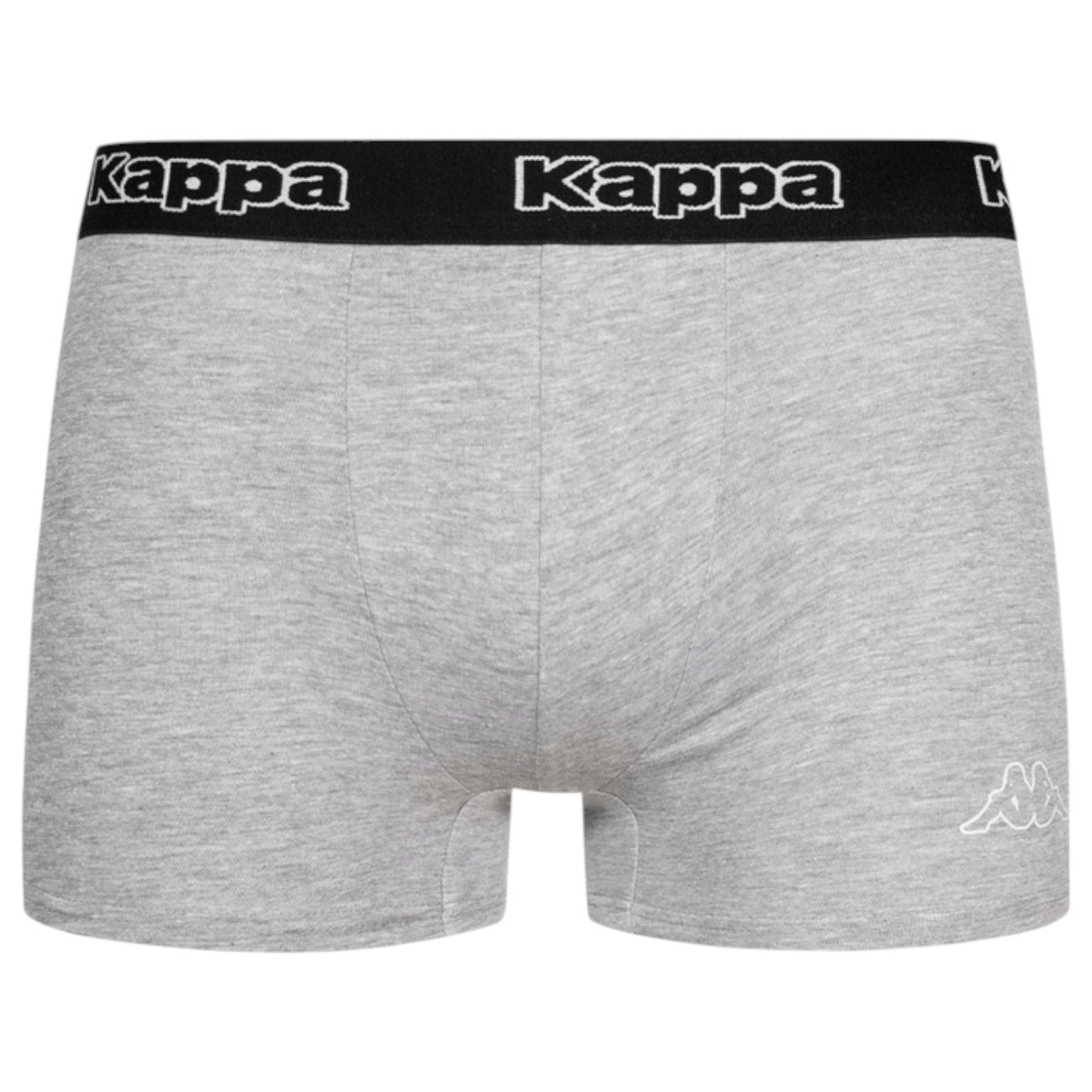 2 Pack Mens Kappa Boxers Trunks Underwear Black/Grey