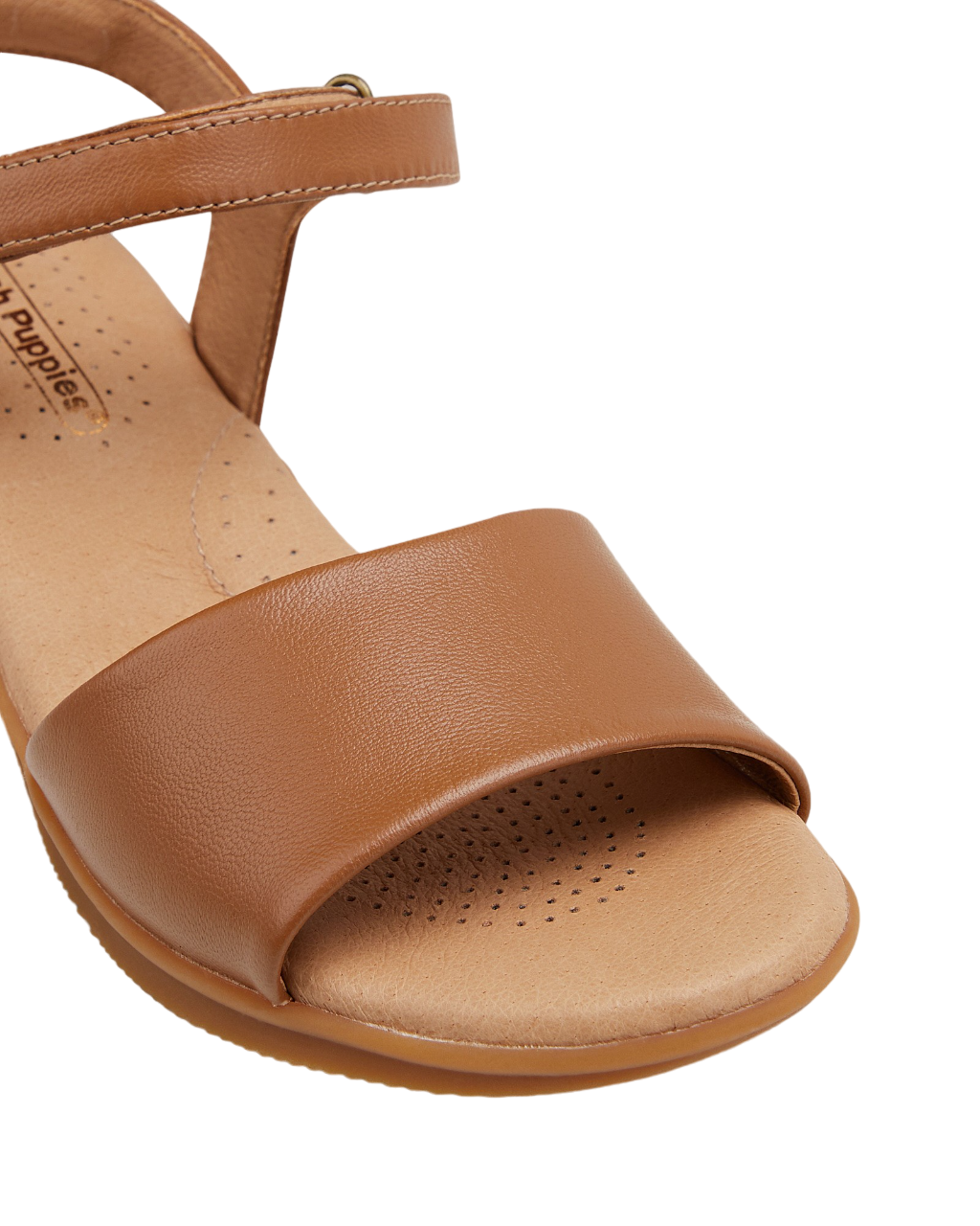 Womens Hush Puppies Nigella Pl Sandals Tan