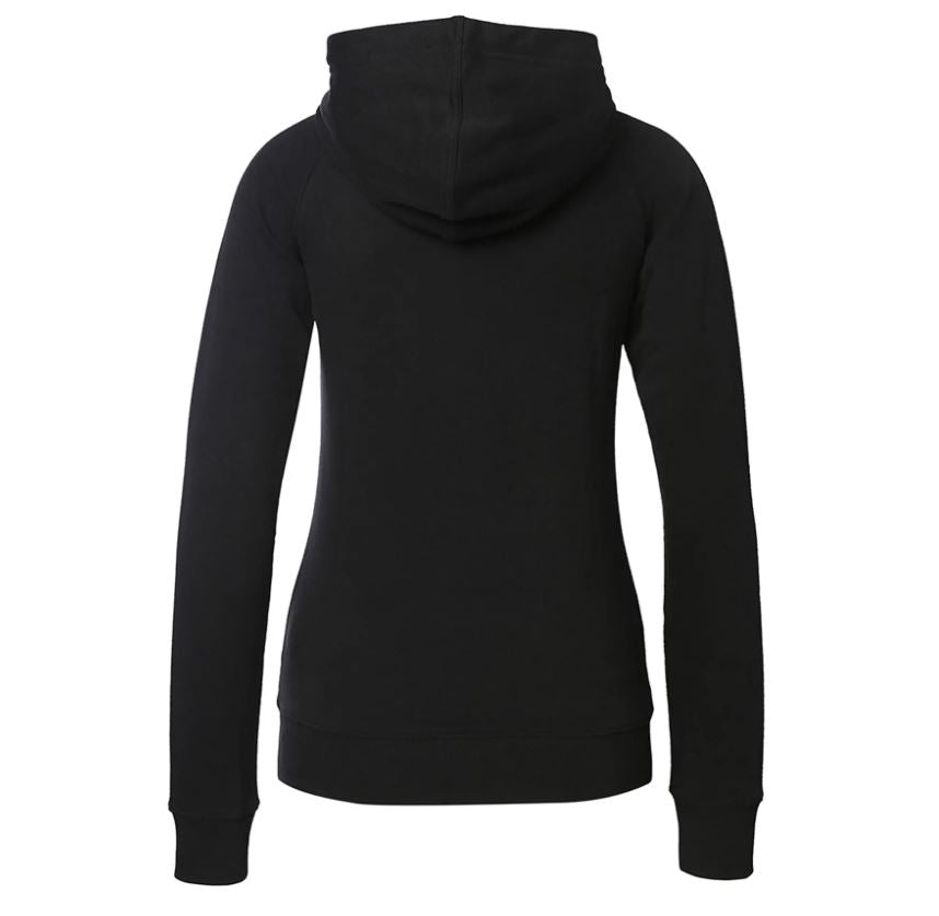 Womens Kappa Logo Zeleril Slim Hoodie Black/White