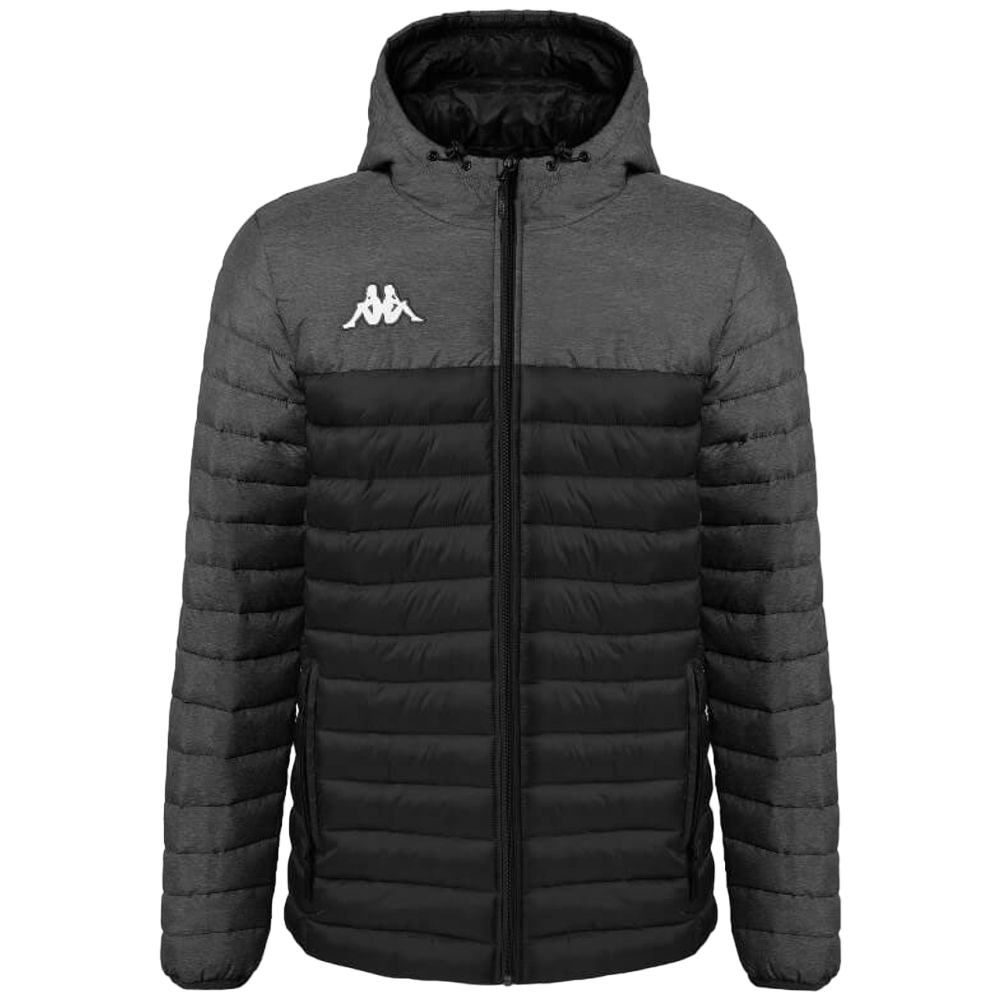 Mens Kappa Training Lamezio Jacket Black/ Grey