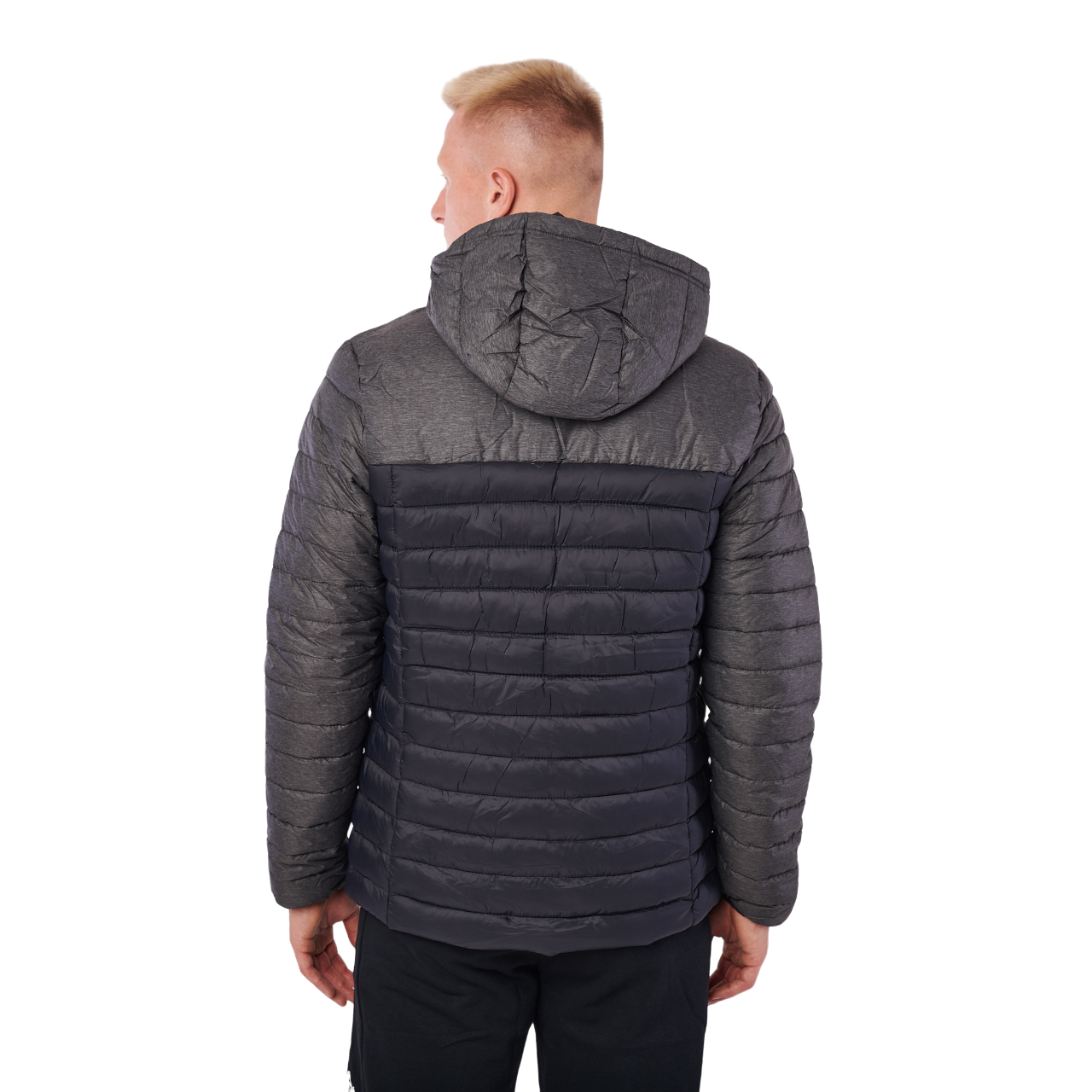 Mens Kappa Training Lamezio Jacket Black/ Grey