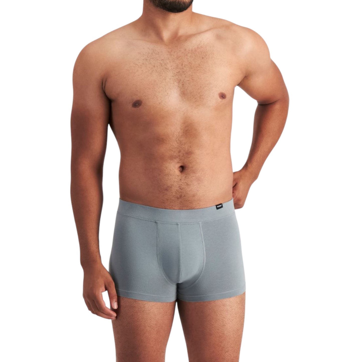3 Pack Mens Bonds Everyday Encased Trunks Underwear Grey/Black/Blue
