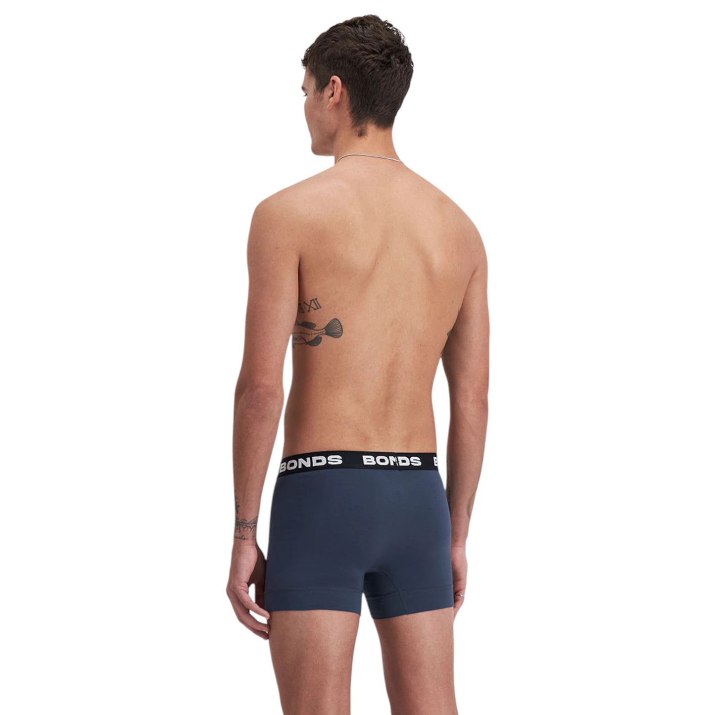 3 Pack Mens Bonds Total Package Trunks Underwear Multi