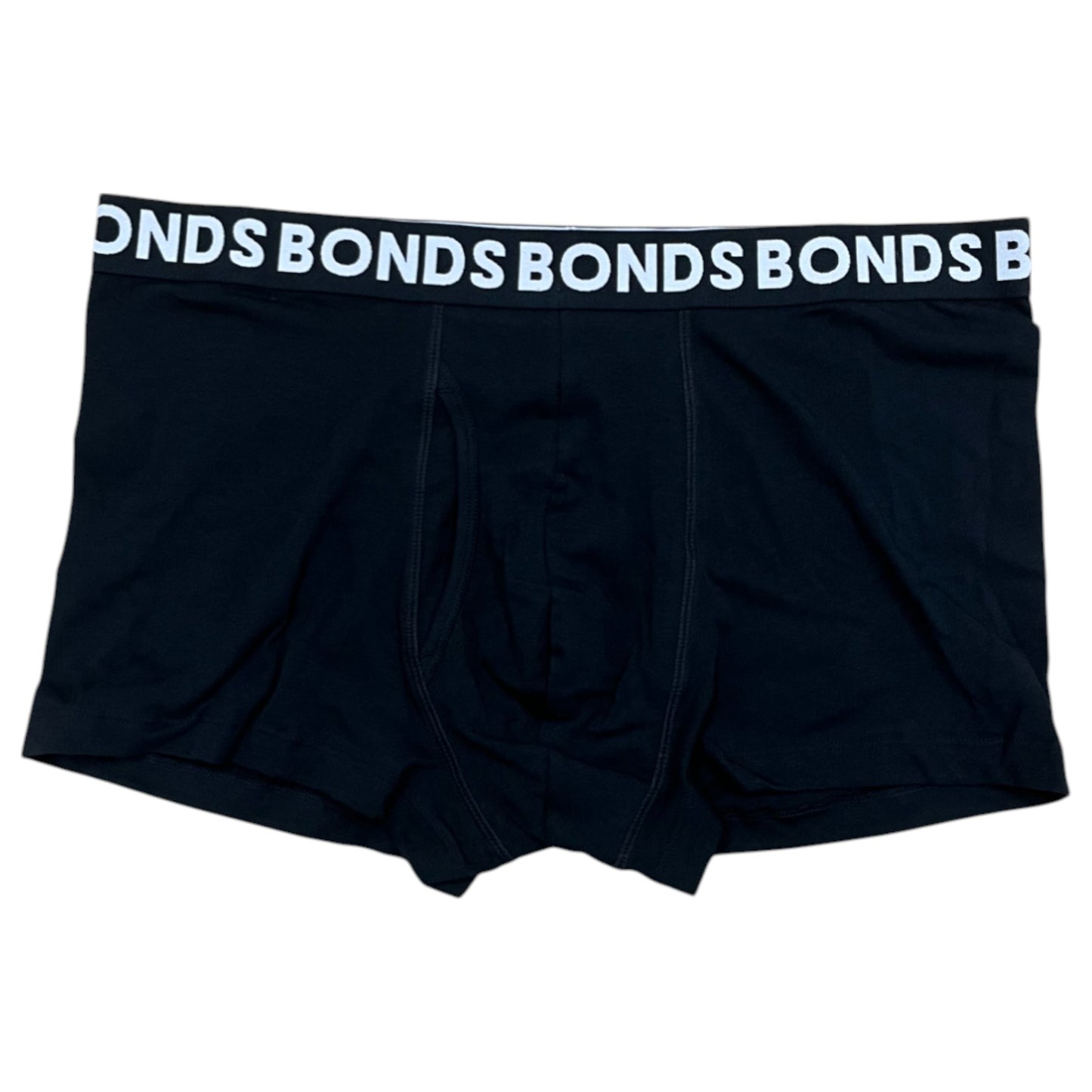 3 Pack Mens Bonds Classic Trunks Trunks Underwear Black/Burgundy