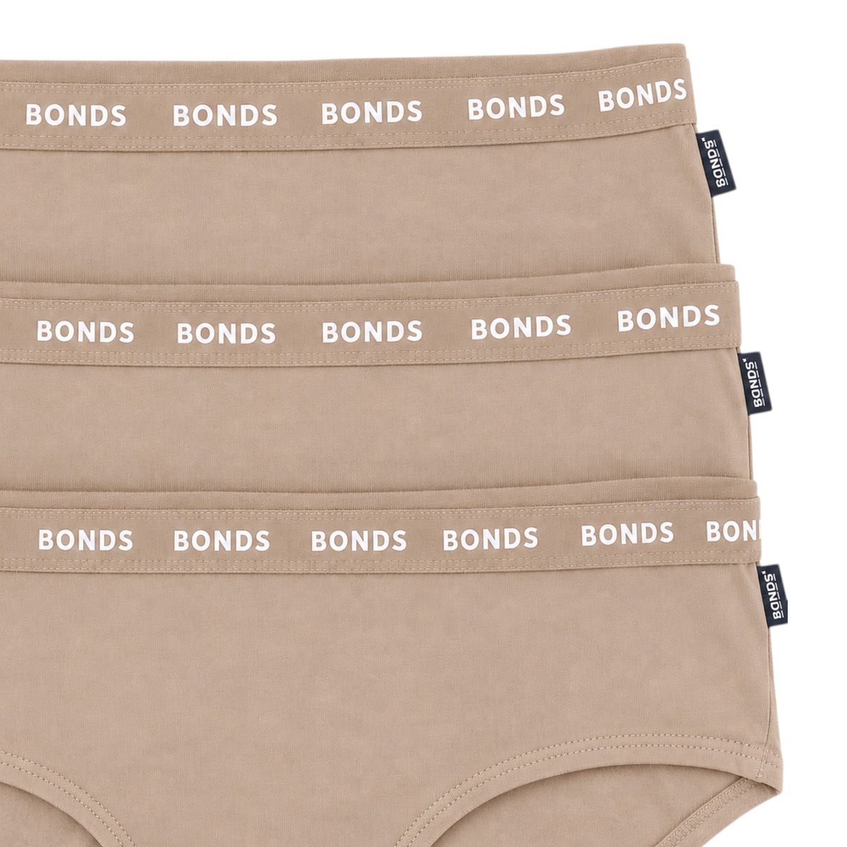 6 Pack Womens Bonds Everyday Boyleg Briefs Underwear Natural