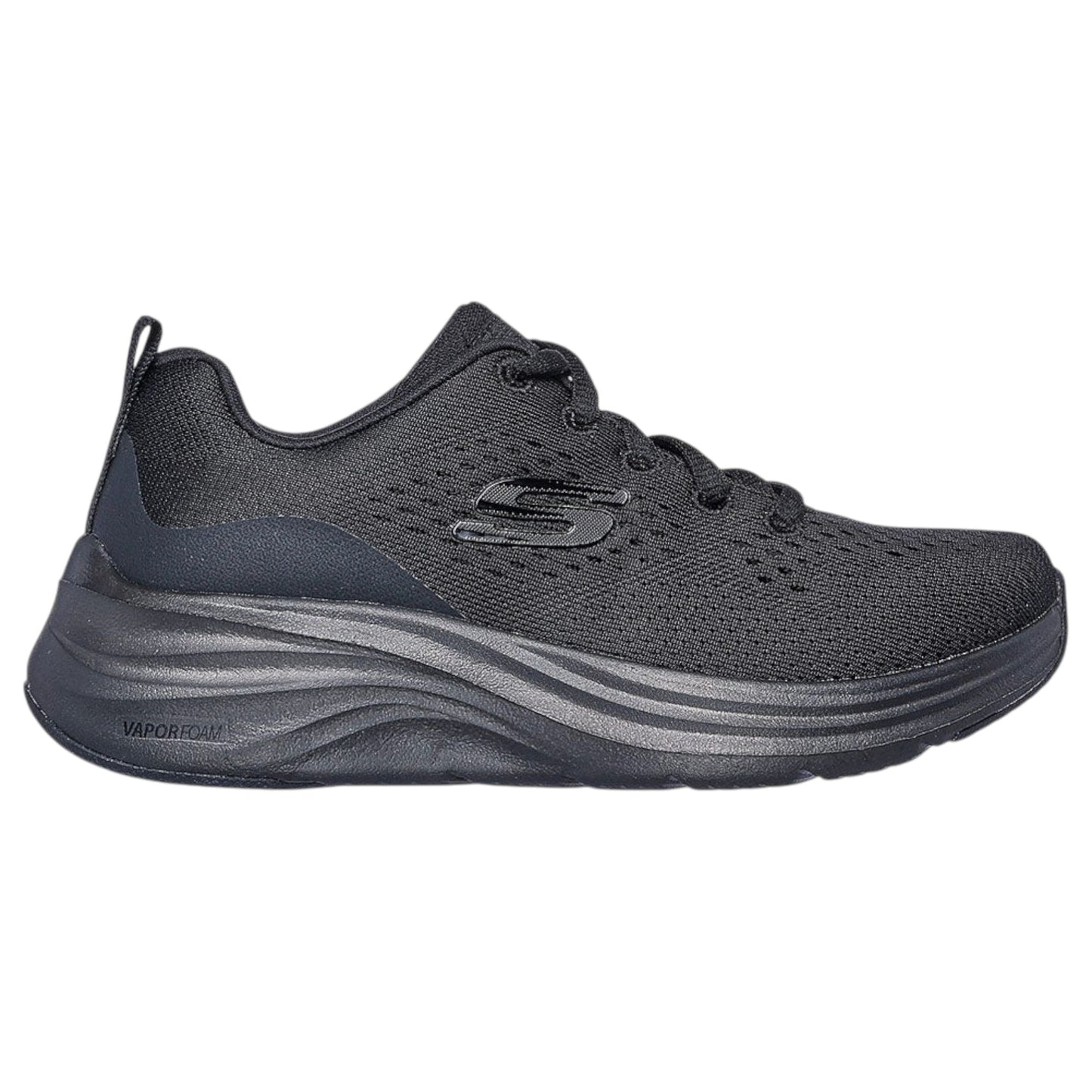 Kids Boys Skechers Vapor Foam - Brisk Quick Athletic Shoes Black