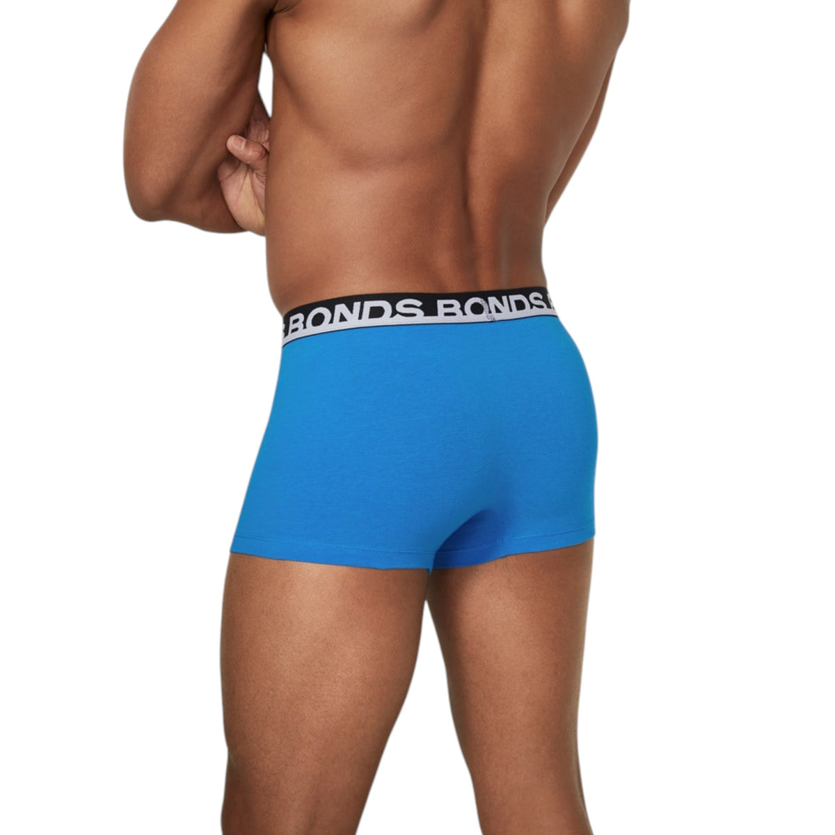 5 Pack Mens Bonds Everyday Trunks Underwear Black / Navy / Blue
