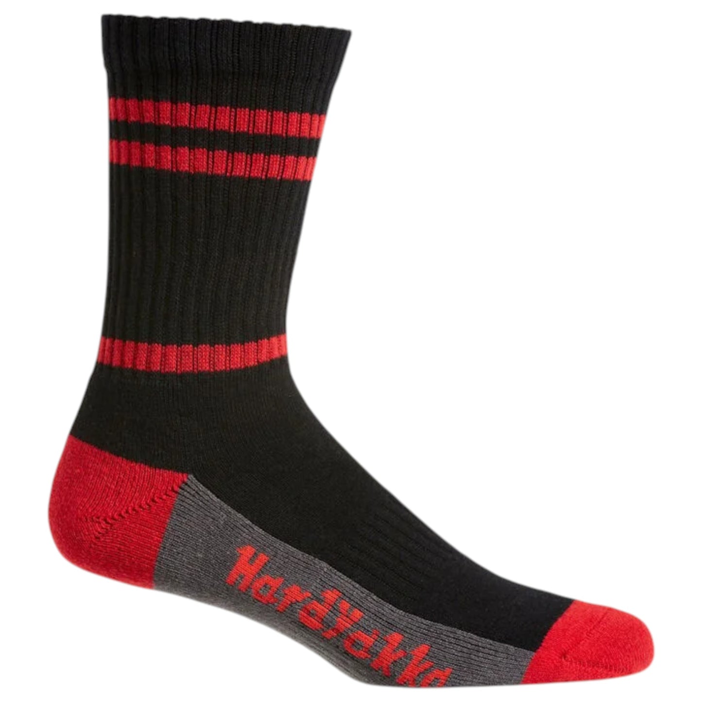 5 Pack Mens Hard Yakka Cotton Work Crew Socks Multi