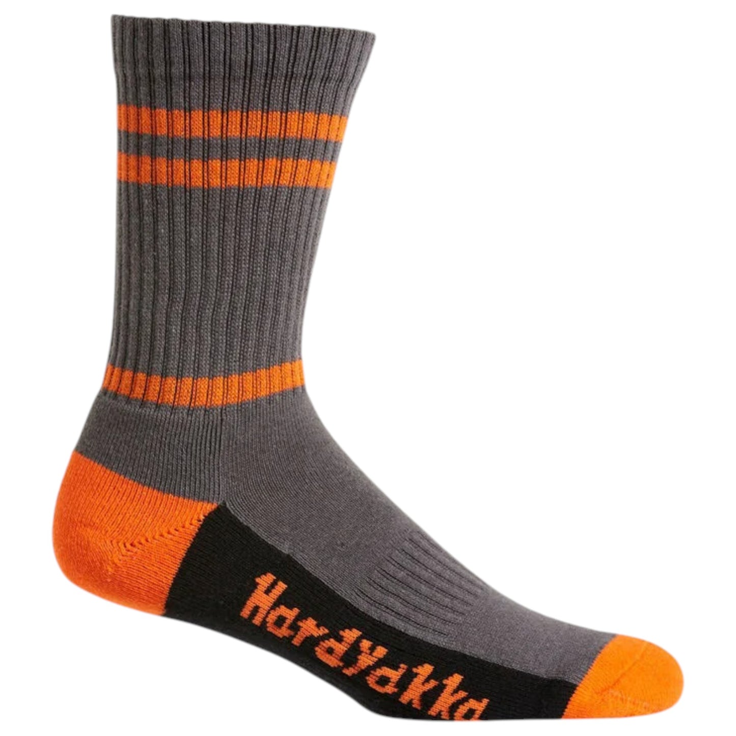 5 Pack Mens Hard Yakka Cotton Work Crew Socks Multi