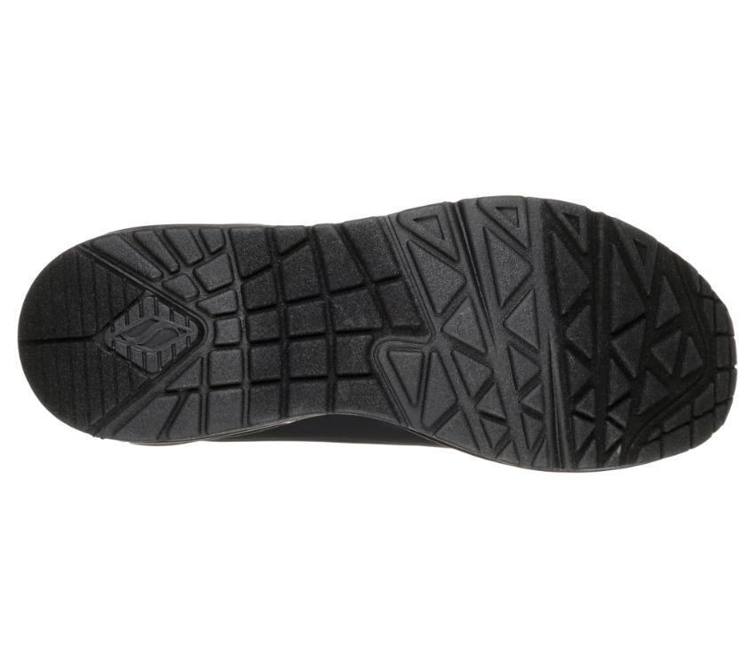 Womens Skechers Uno - Stand On Air Shoes Black