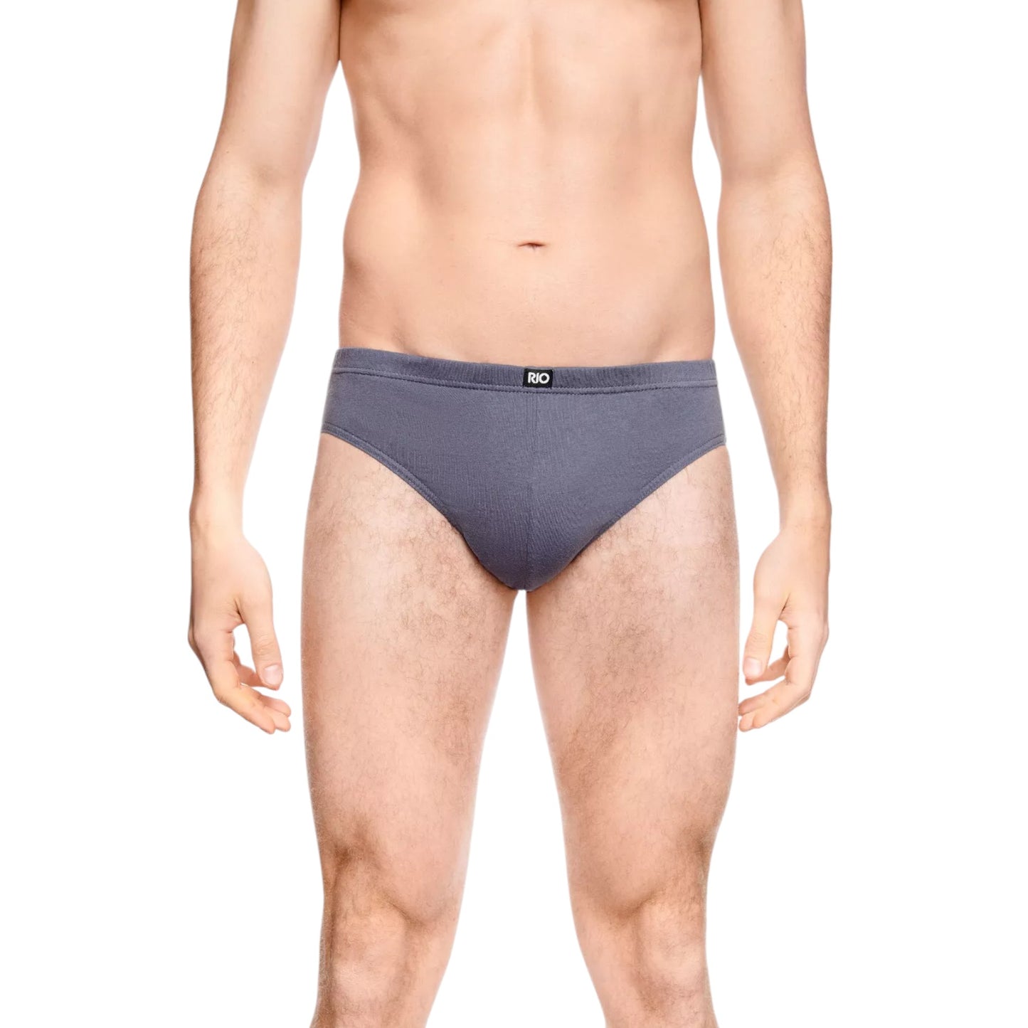 7 Pack Mens Rio Hipster Briefs Underwear Grey
