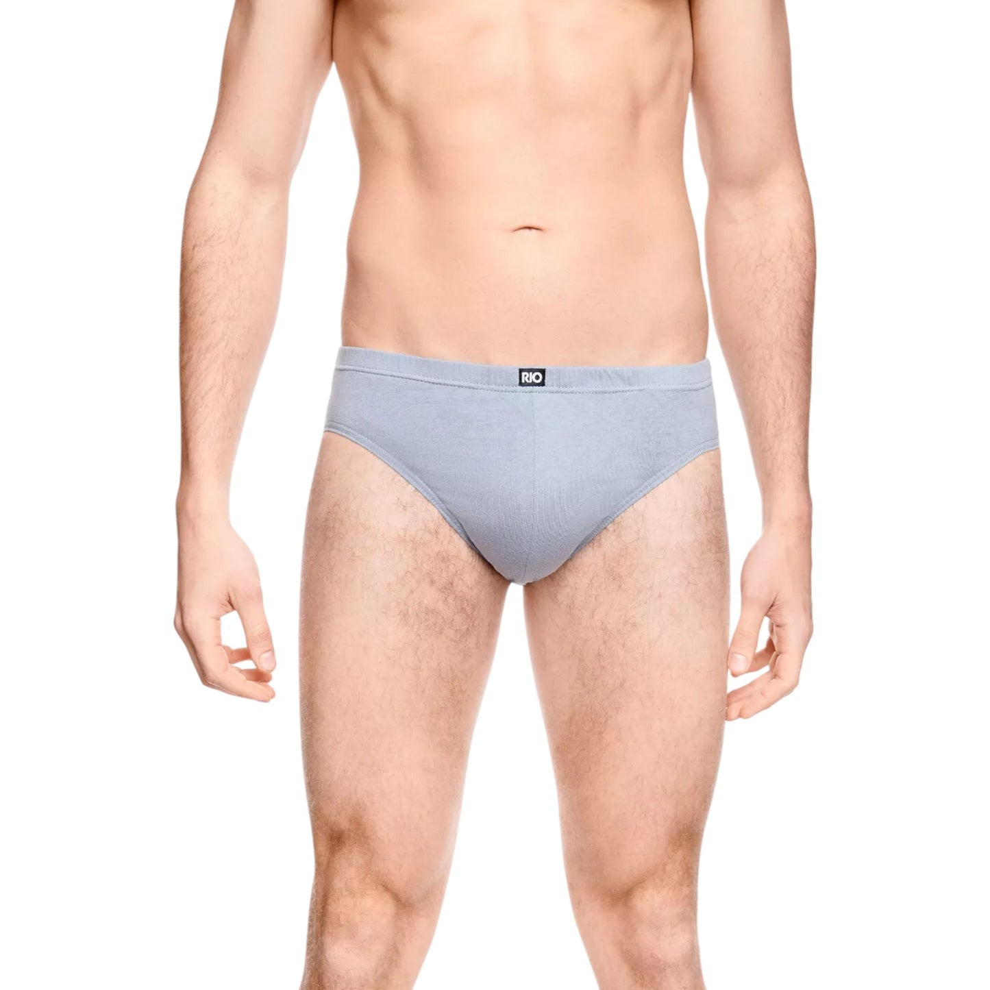 7 Pack Mens Rio Hipster Briefs Underwear Grey
