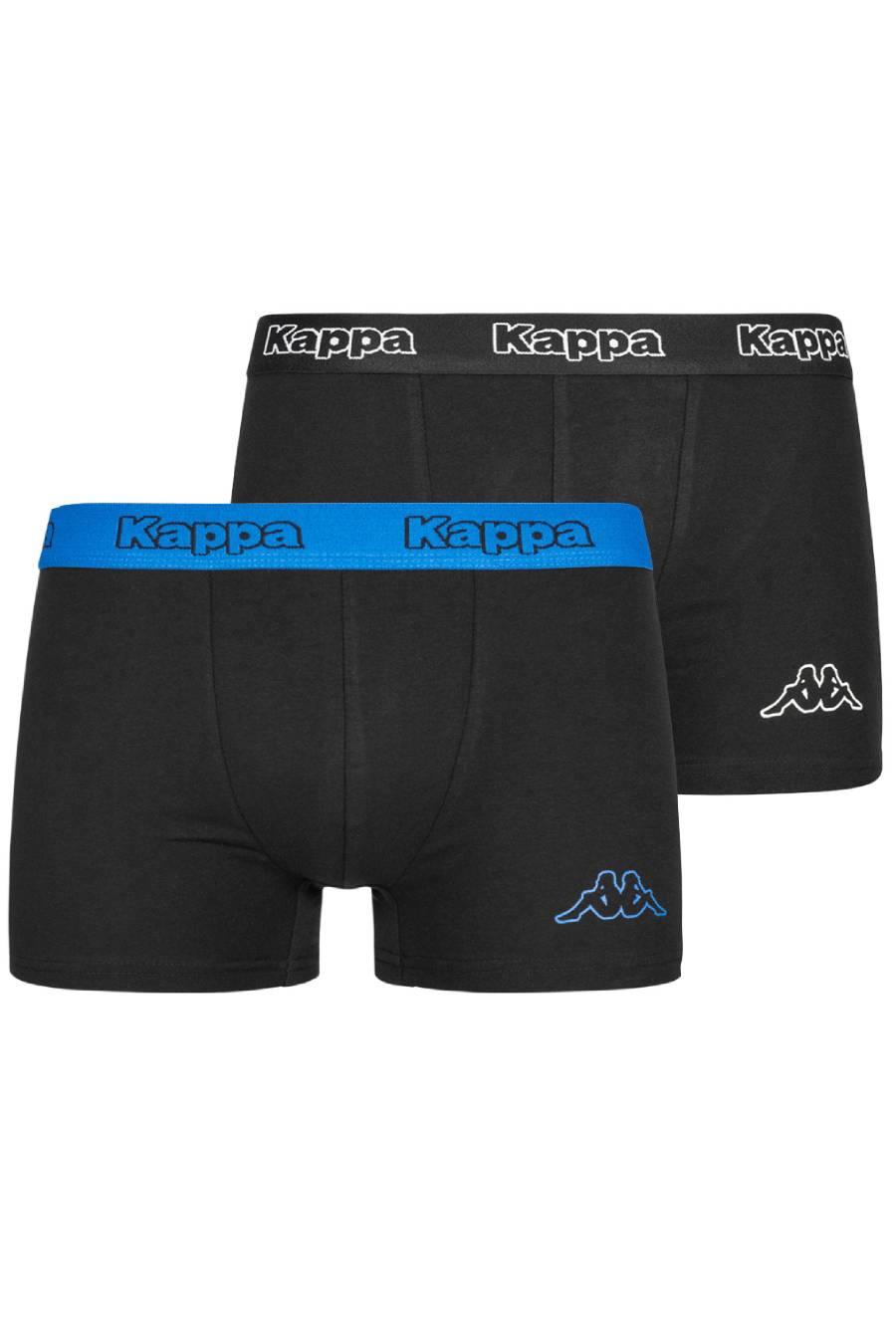 6 Pack Mens Kappa Boxers Trunks Underwear Black/Blue Sea