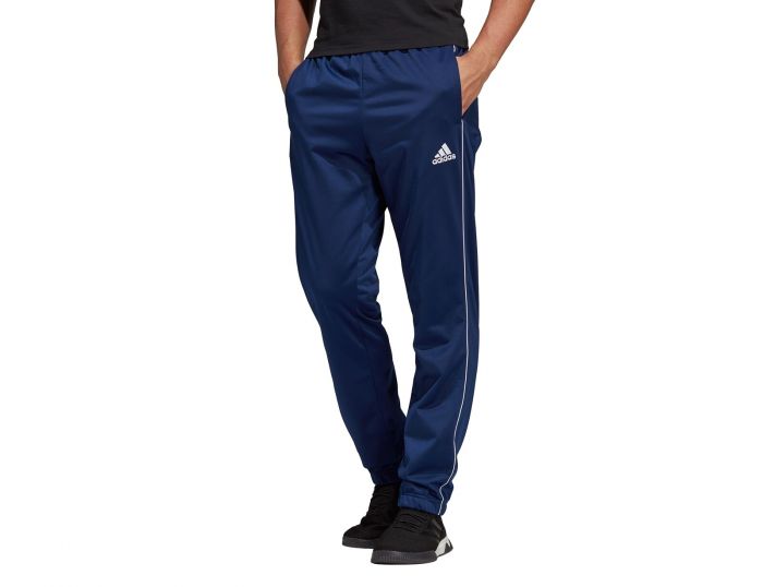 Mens Adidas Core 18 Pes Trackies Dark Blue/ White