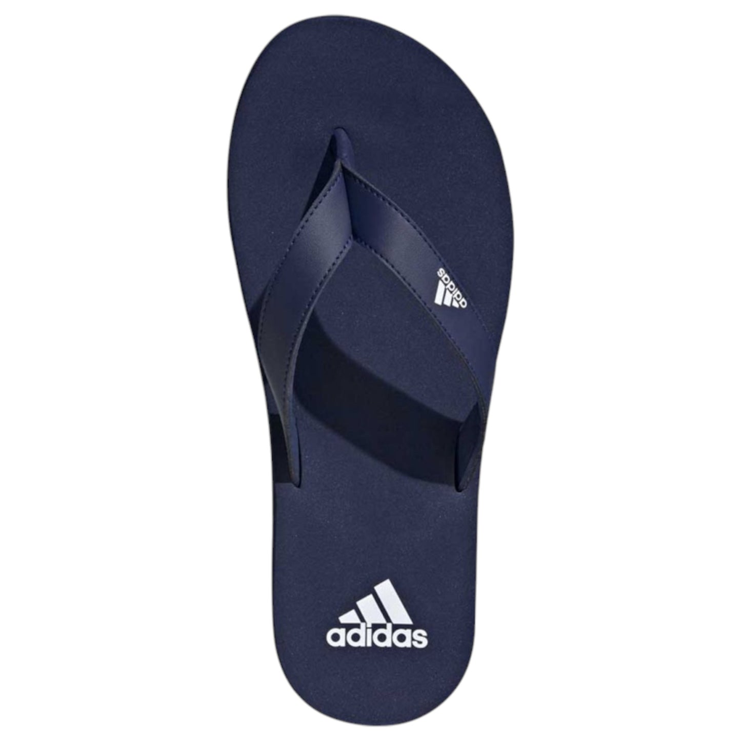 Mens Adidas Eezay Thongs Dark Blue/White/Dark Blue