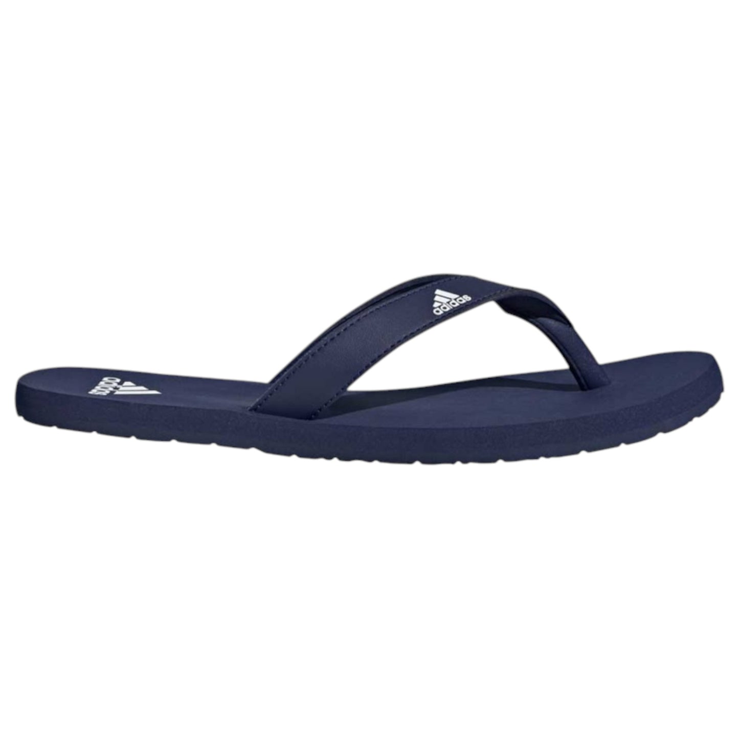 Mens Adidas Eezay Thongs Dark Blue/White/Dark Blue