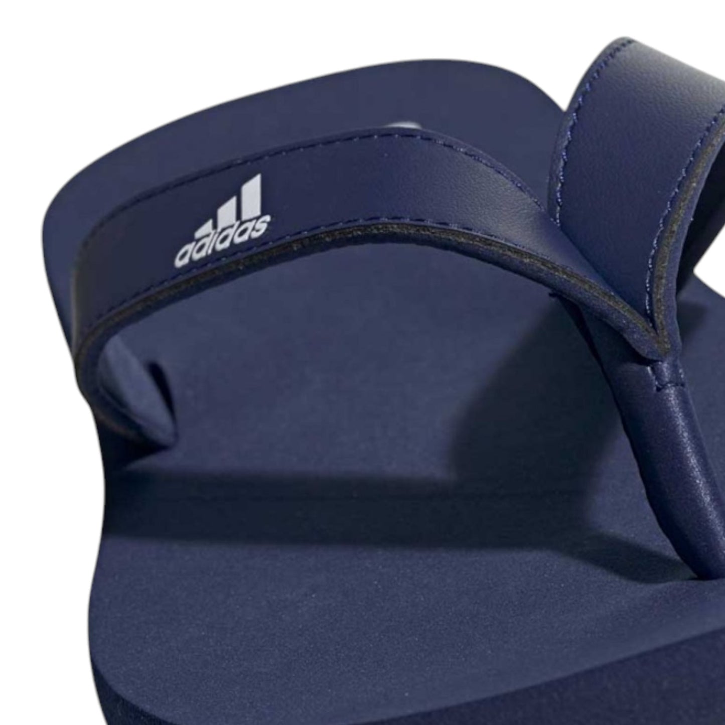 Mens Adidas Eezay Thongs Dark Blue/White/Dark Blue