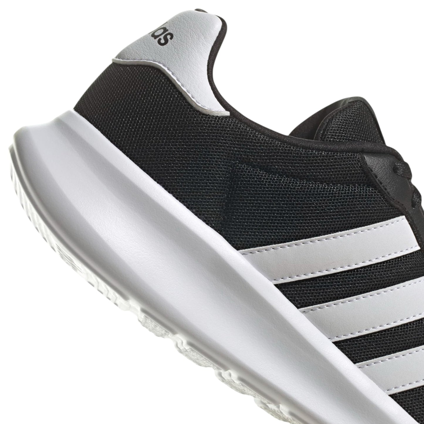 Mens Adidas Lite Racer 3.0 Shoes Black/White