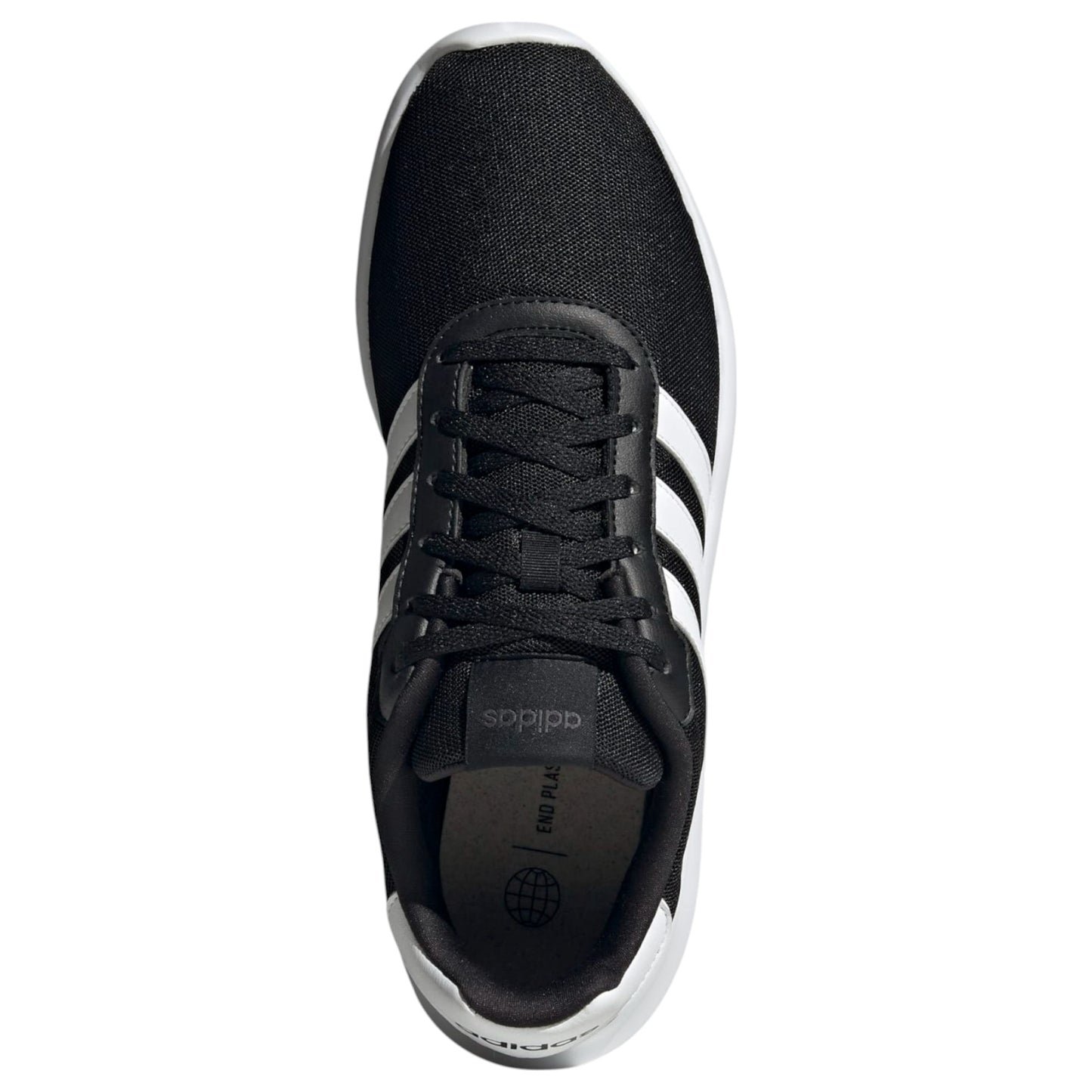 Mens Adidas Lite Racer 3.0 Shoes Black/White