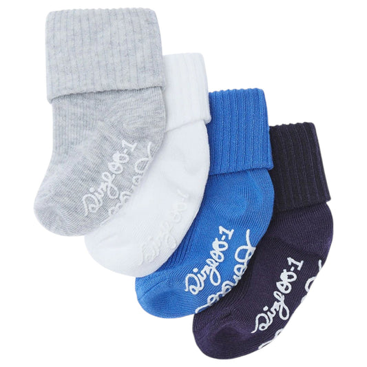 Unisex Kids Bonds Bamboo Super Soft Cuff Socks Multi