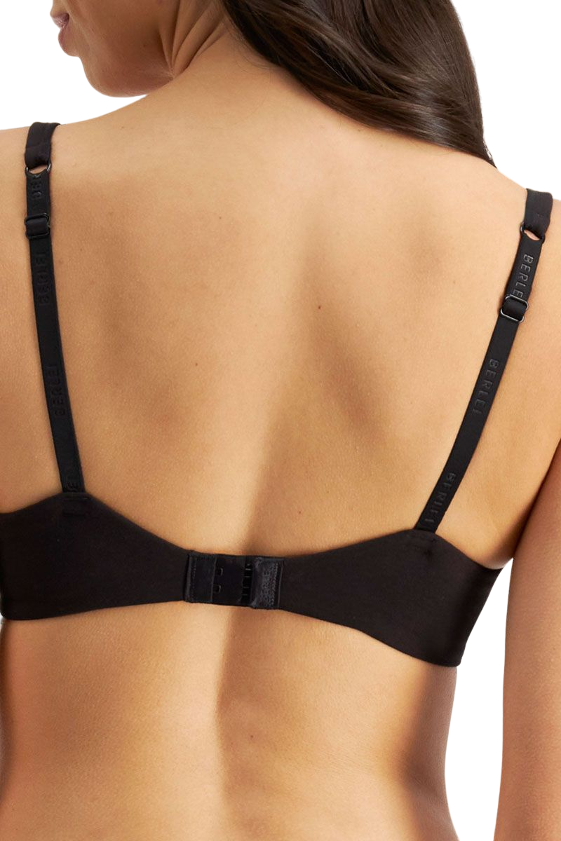 Womens Berlei Barely There Cotton Contour Bra Black